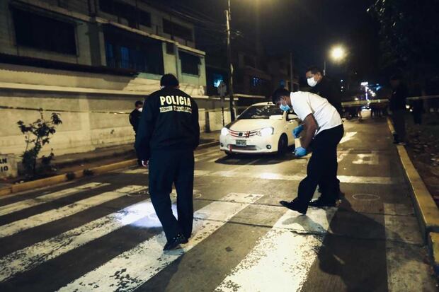 Sicarios asesinan de varios disparos a un hombre a pocas cuadras de su domicilio en Bellavista. Fotos: César Grados/@photo.gec ARCHIVO GEC