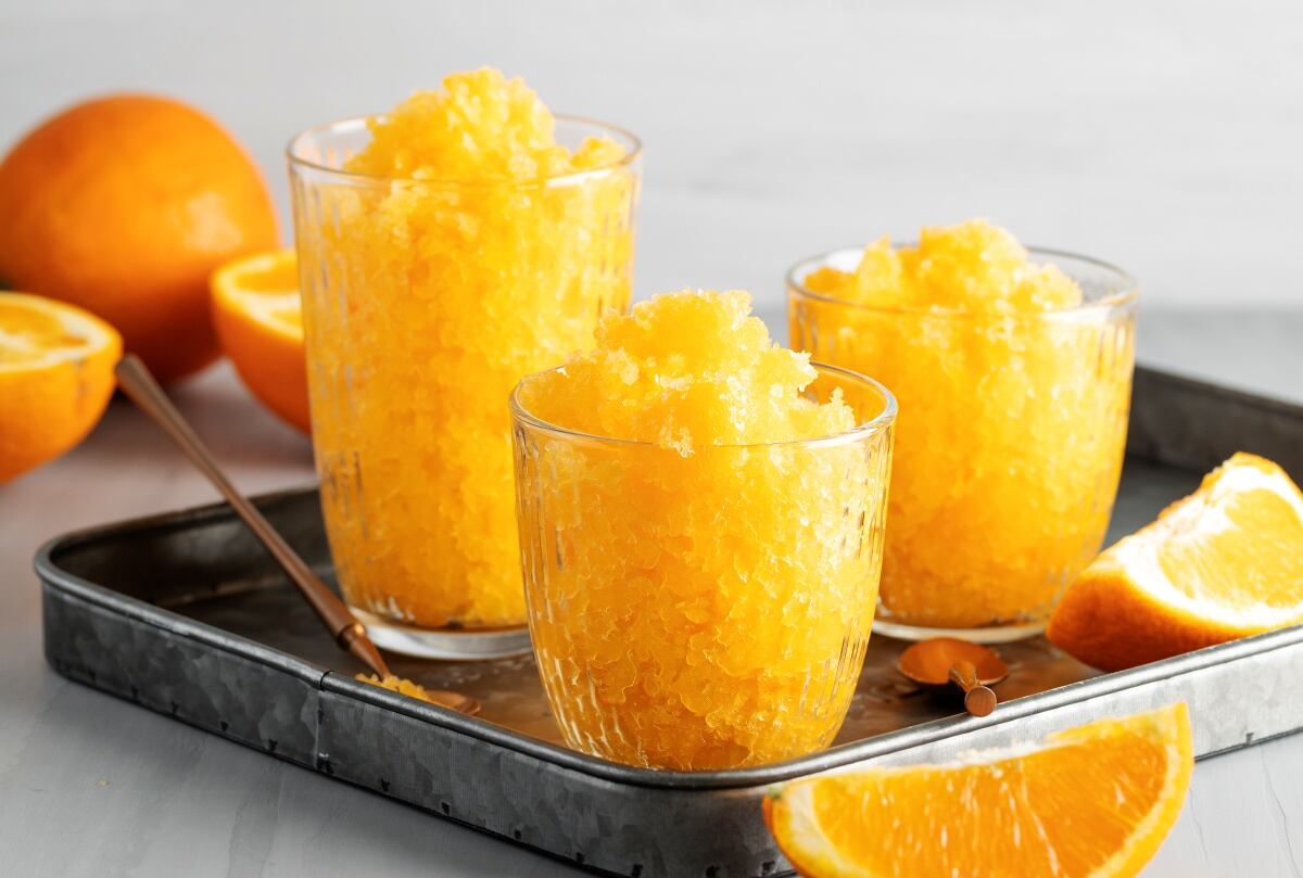 Cremolada de naranja. (Foto: Freepik)