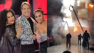 Set de “La Voz Senior” de Latina Televisión se incendió