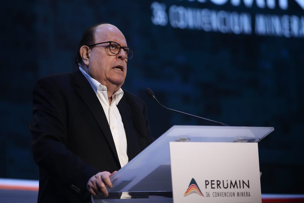 Julio Velarde, presidente del directorio del BCR, en el Perumin 36. (Foto: IIMP)