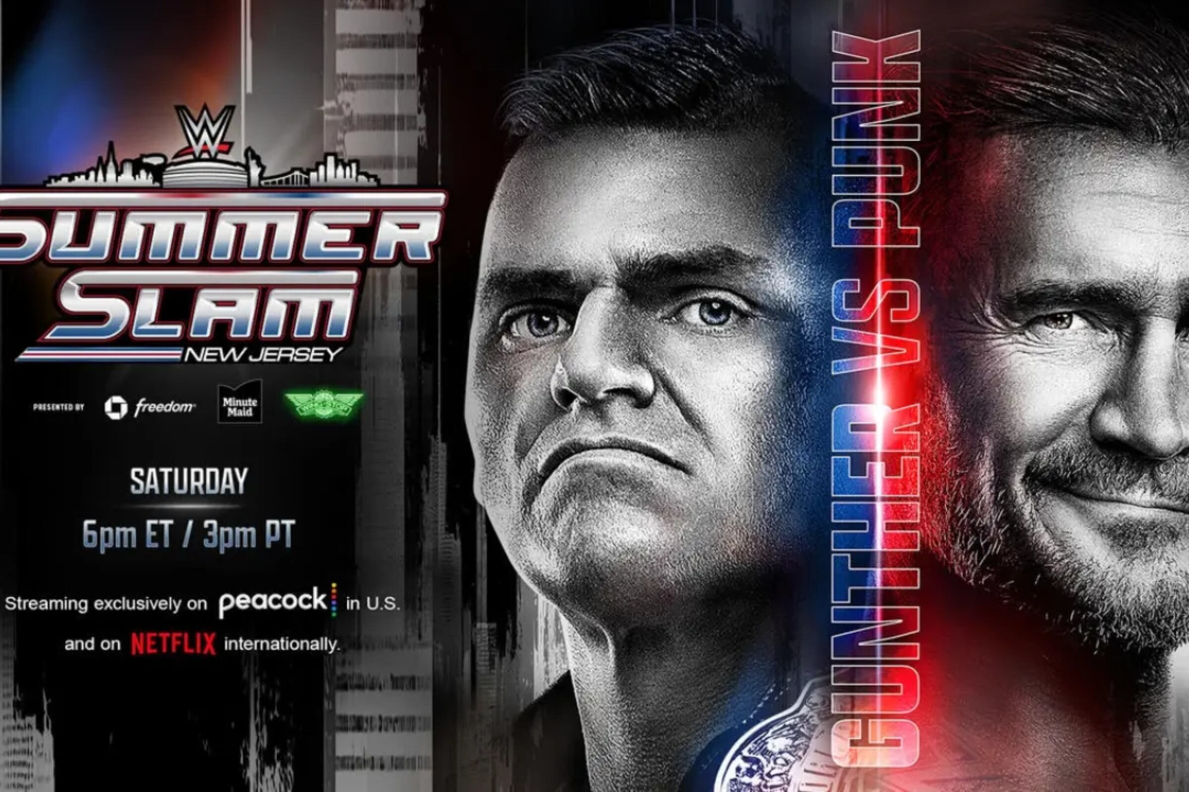 Transmisión de Peacock TV para ver WWE SummerSlam 2025 desde el MetLife Stadium de New Jersey. (Foto: WWE)