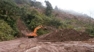 Derrumbe por lluvias en vía Tarapoto-Yurimaguas deja un muerto