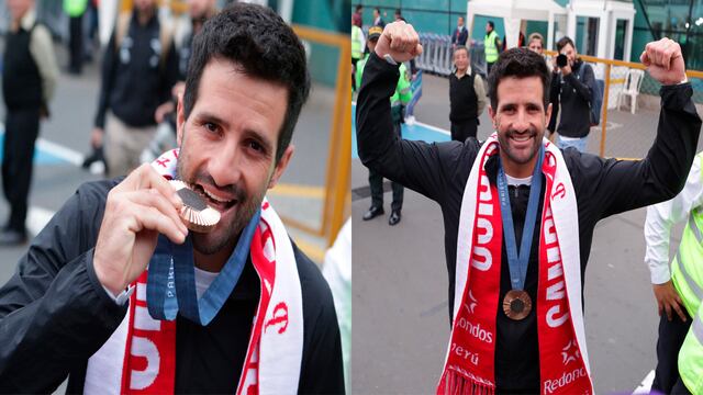 Stefano Peschiera tras ganar medalla olímpica: “Espero que el país esté feliz”