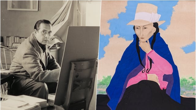 Reynaldo Luza retrató a las mujeres andinas.