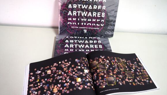 Arte digital, desarrollo tecnológico y los retos de la IA en el libro "Artware 8". (Foto: Británico)
