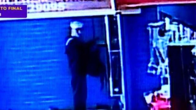Callao: Marina devuelve artículos que robó un hombre vestido como grumete en tienda