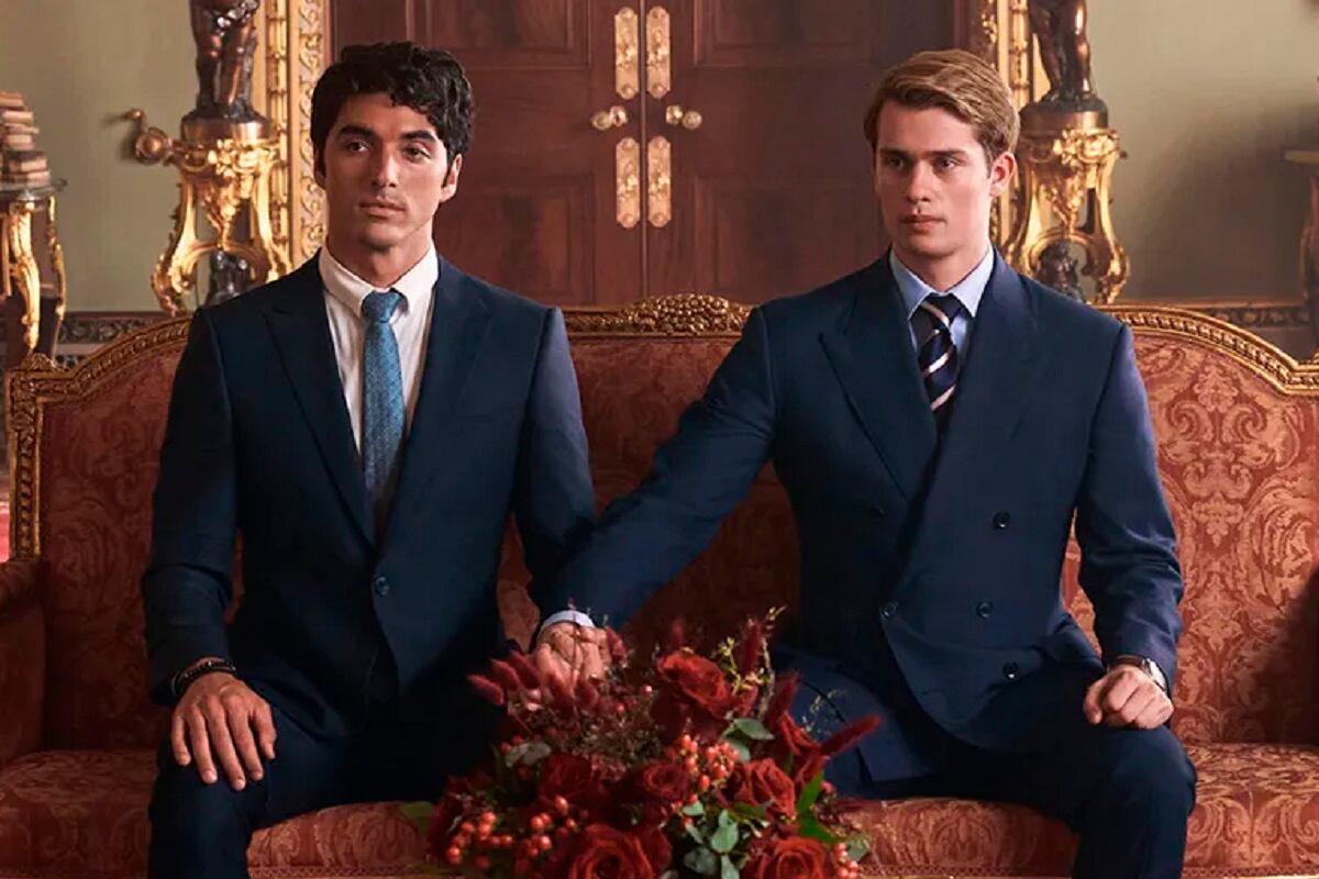Escena de "Red, White & Royal Blue", título LGBTQ+ estrenado este 2023. (Foto: Prime Video)