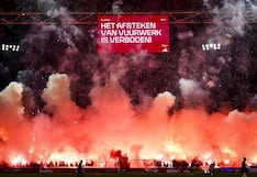 ¡Al rojo vivo! Partido entre Ajax y Groningen es suspendido por el uso de pirotecnia