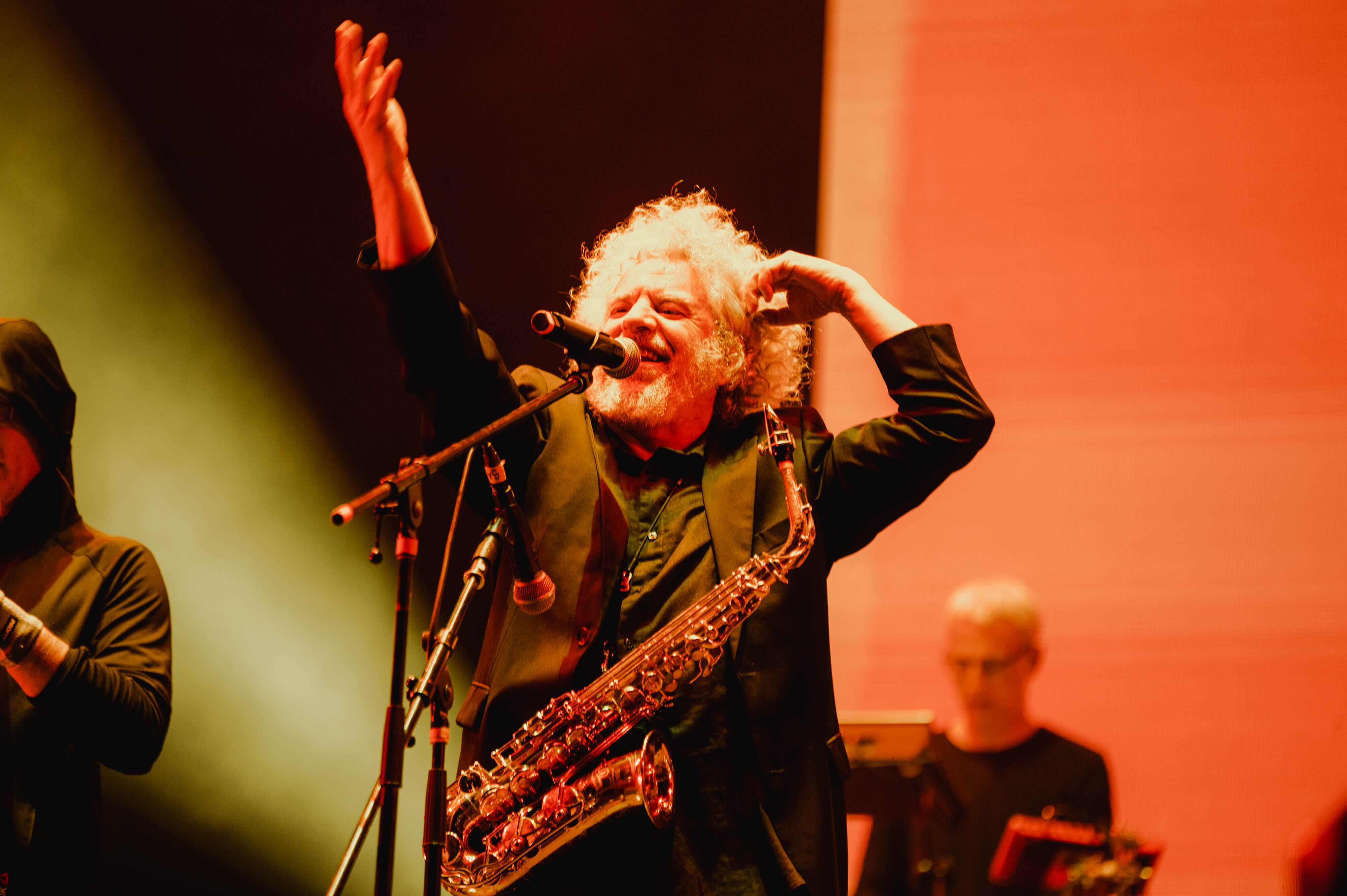 El saxofonista y uno de los principales miembros de Los Fabulosos Cadillacs, Sergio Rotmanen