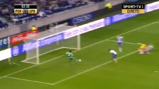 El gol de André Carrillo ante el Porto por la Copa de Portugal