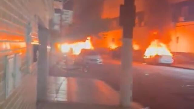 Descenso de Santos deriva en disturbios e incendios en Brasil | VIDEO VIRAL