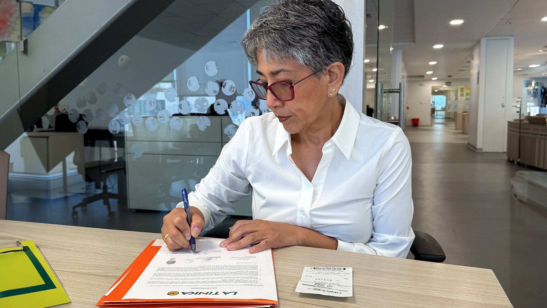 Dra. Loudelvi Yáñez, notaria pública de Lima.