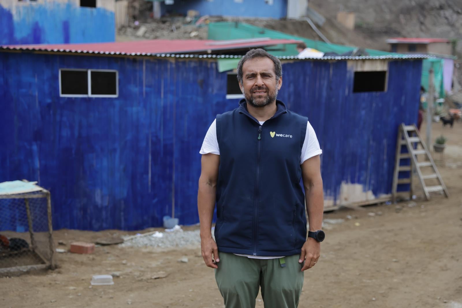 Fernando Lozada Baldoceda, fundador y director general de WeCare, impulsó hace dos décadas esta iniciativa de voluntariado internacional que reúne cada año a cientos de jóvenes para desarrollar proyectos sociales en comunidades vulnerables del Perú y otros países. (Foto: Hugo Perez / GEC).