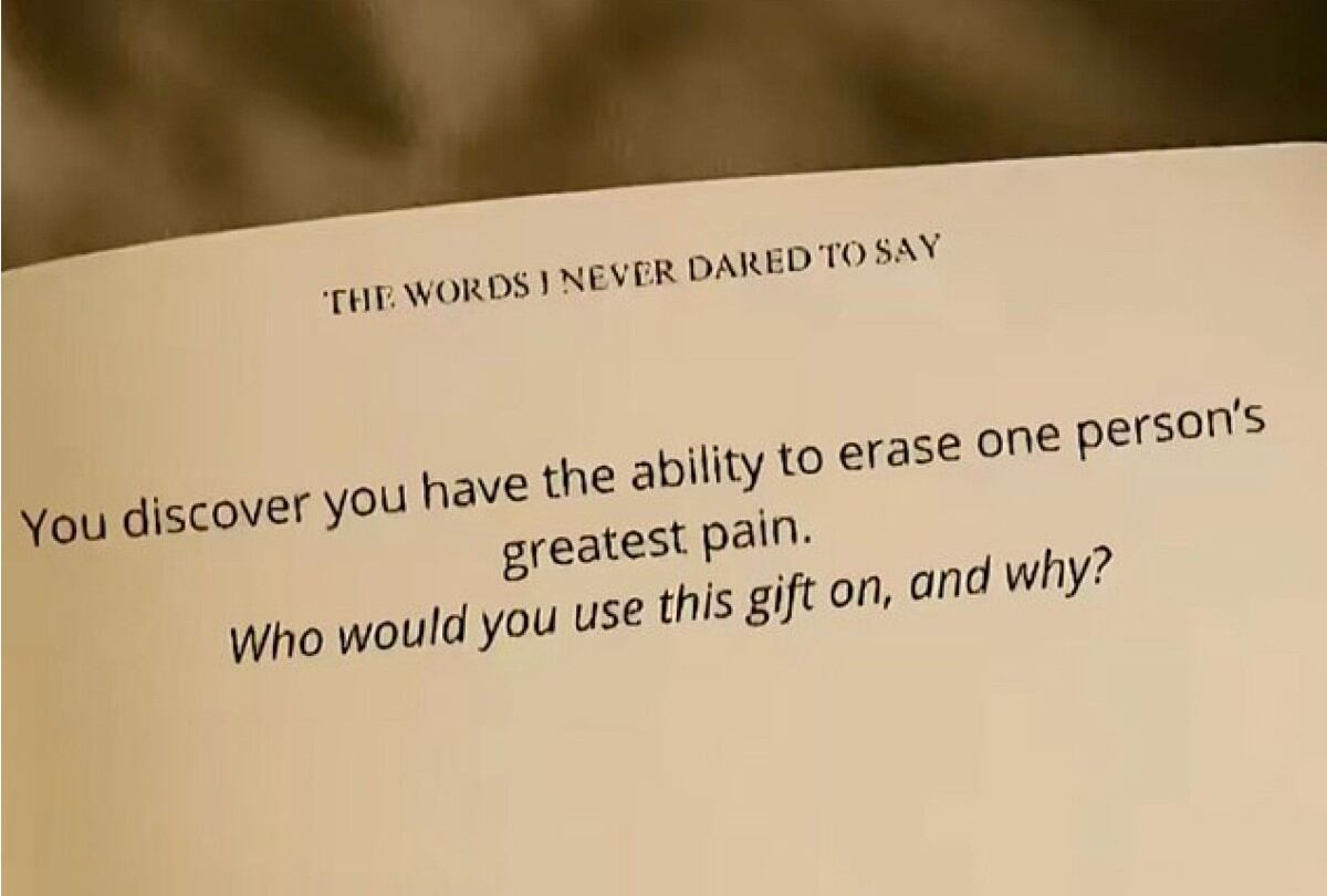 La actriz y cantante, de 32 años, publicó un extracto del libro de autoayuda llamado 'Las palabras que jamás dije' de Isabelle Miumiu. | Crédito: Instagram Selena Gomez
