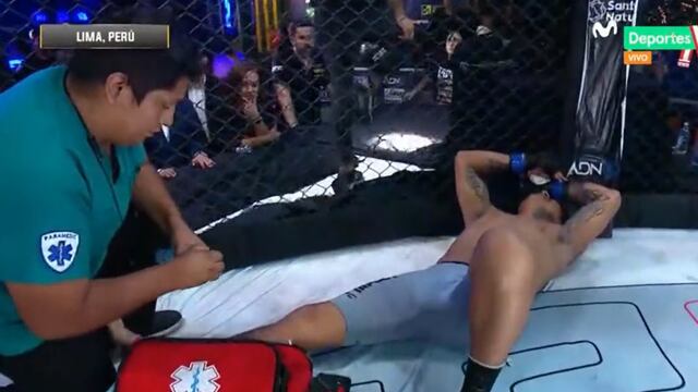 Miguel Grijalva, luchador de MMA, se lesiona antes de la pelea estelar en FFC 64 | VIDEO VIRAL