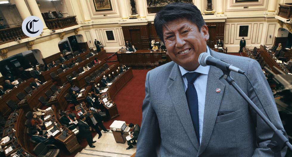 Waldemar Cerrón es la carta de Perú Libre para la Mesa Directiva del Congreso. (Composición: El Comercio)