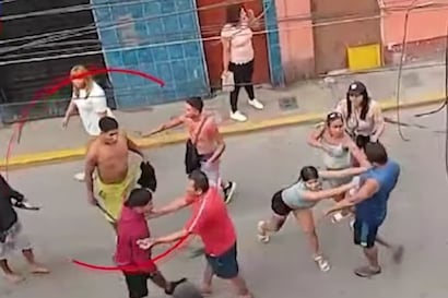 Violencia en Lurín: gresca a machetazos deja 10 heridos en carnavales
