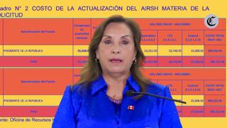 Inició en diciembre, implicaba un presupuesto de S/ 384 mil y se “retrasó” tras filtración en la prensa: así se gestó el aumento de sueldo de Dina Boluarte