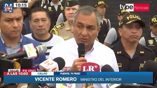 Vicente Romero: “El Ejecutivo hará todo para formalizar expulsión de extranjeros en flagrancia”
