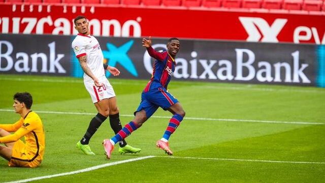 Barcelona se impuso por 2-0 ante Sevilla por la LaLiga Santander