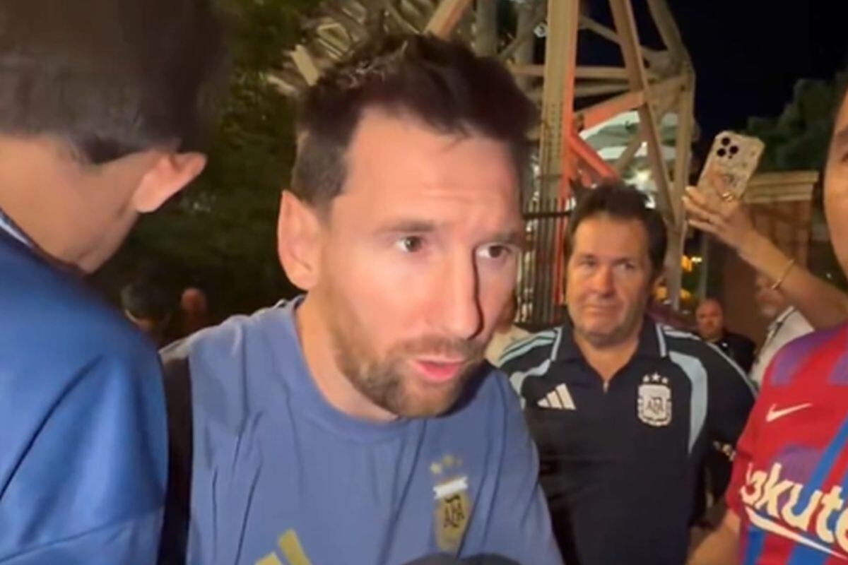 El gesto de Messi con un periodista que se volvió viral previo al Mundial 2026