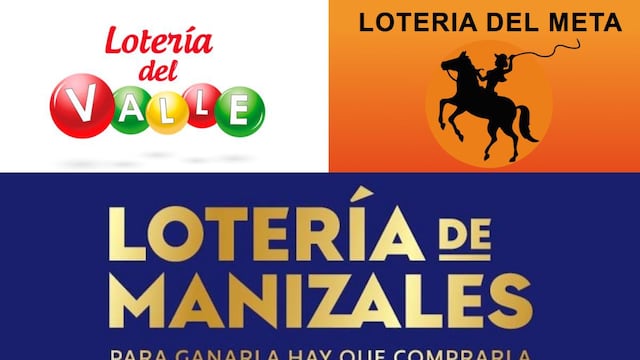 Resultados | Lotería de Manizales, Valle y Meta del 23 de agosto: números ganadores