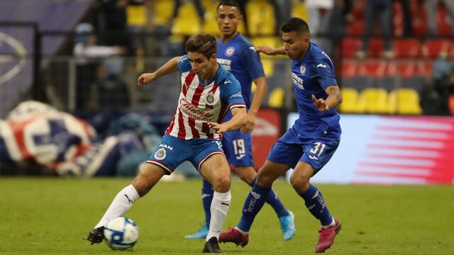 Cruz Azul igualó 1-1 frente a Chivas por el Apertura 2019 de la Liga MX