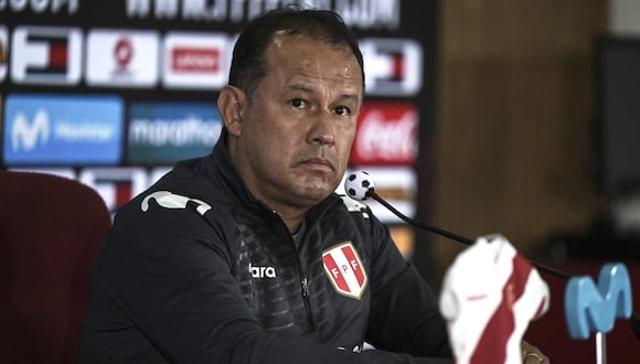 Juan Reynoso, técnico de la Selección Peruana desde agosto de 2022 (Foto: AFP).
