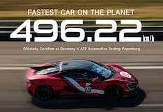 El BYD Yangwang U9 Xtreme destronó al Bugatti Chiron Supersport y se convirtió en el carro más rápido del mundo con casi 500 km/h