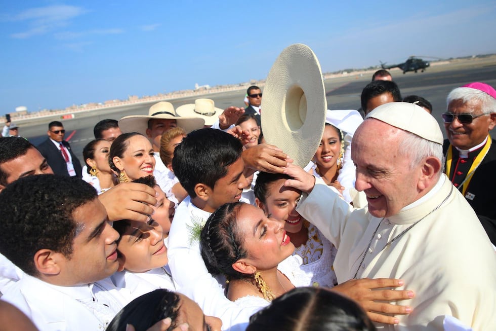 El Papa Francisco destacó la solidaridad y hermandad demostrada por los pobladores del norte del Perú ante los efectos devastadores causados por El Niño costero. (Foto: Andina)