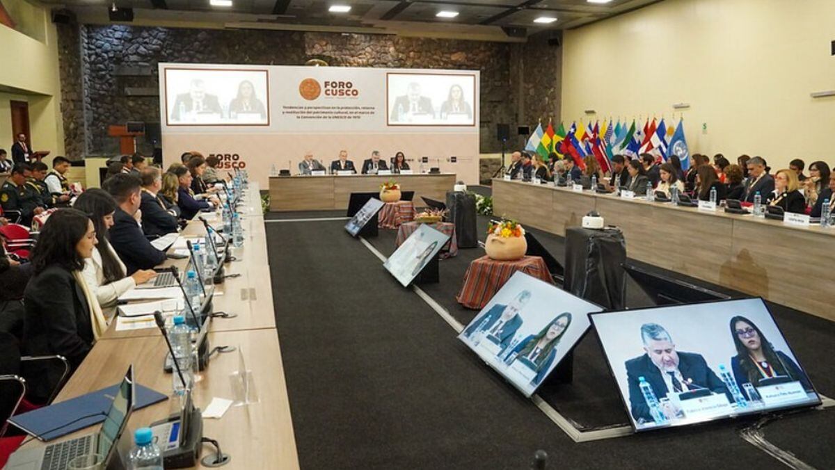 III Foro Cusco: “Tendencias y perspectivas en la protección, recuperación y restitución del patrimonio cultural en el marco de la Convención de la UNESCO de 1970” | Foto Ministerio de Cultura