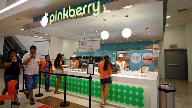 Pinkberry inauguró un nuevo local en Miraflores