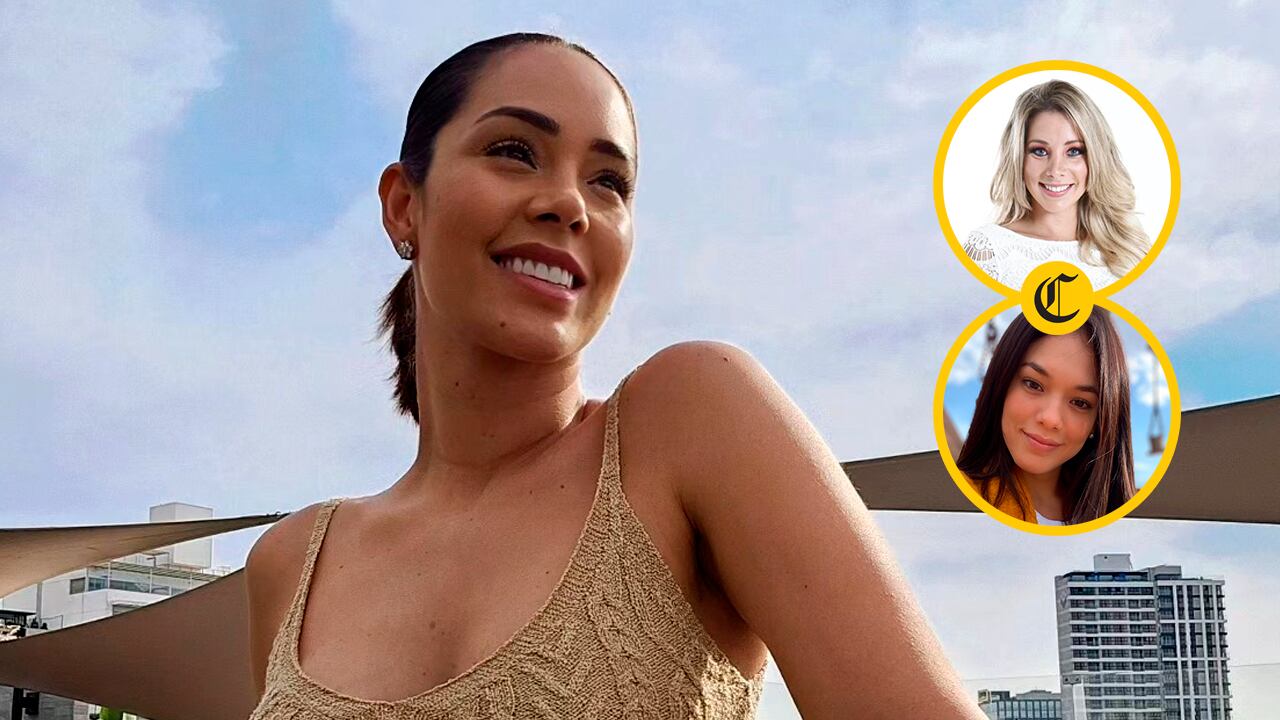 Karen Schwarz descarta enemistad con Jazmín Pinedo y Sofía Franco | Foto: Facebook de Karen Schwarz / Instagram de Jazmín Pinedo / Archivo GEC / Composición EC