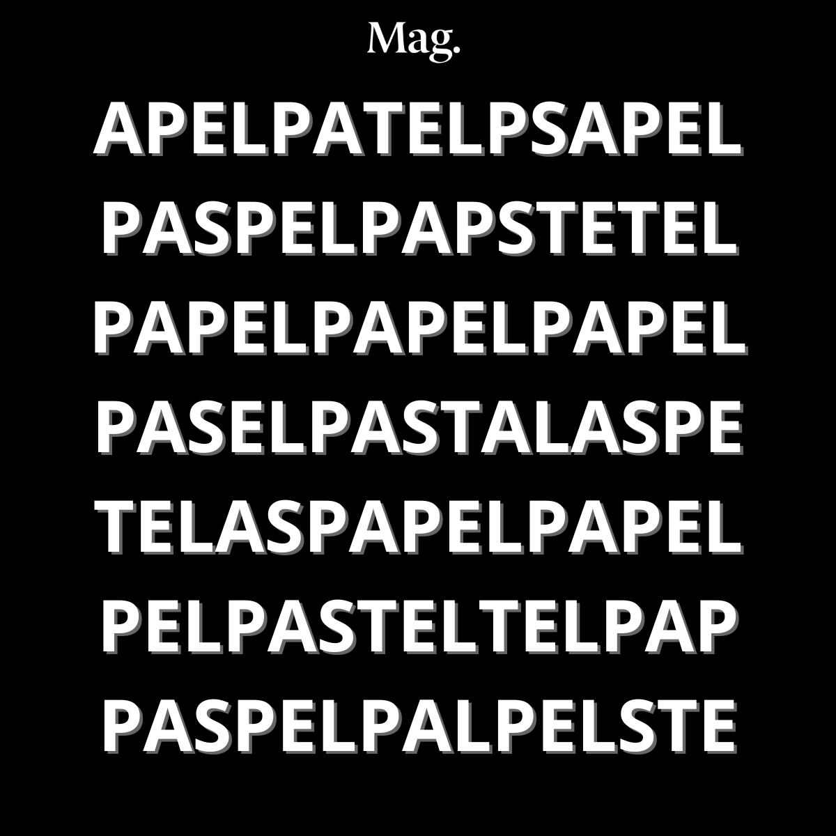 ¿Puedes encontrar la palabra "pastel" en esta sopa de letras en solo 9 segundos? ¡Desafía tu vista! (foto: MAG)