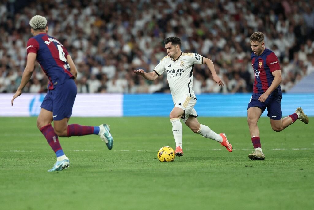 El partido de Barcelona y Real Madrid se jugará en Estados Unidos como preparación para la siguiente temporada. A continuación, más detalles sobre el clásico de España. (Photo by Thomas COEX / AFP)