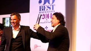 Gastón Acurio fue premiado en gala a Mejores 50 Restaurantes