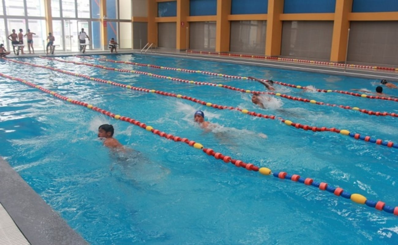 ¿Cuál es el colegio público más grande de Perú y dónde queda? Posee una gran piscina e imponente coliseo. (Fuente: Gobierno del Perú)