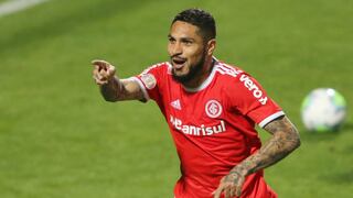 Paolo Guerrero ingresó en el segundo tiempo en la victoria de Internacional vs. Fortaleza