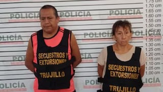 Capturan a madre y padrastro de ‘Gringasho’ por extorsionar a colegio de Trujillo | VIDEO