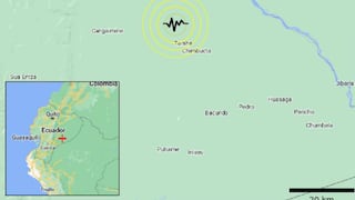 Un sismo de magnitud 4,9 se registra en provincia amazónica de Ecuador