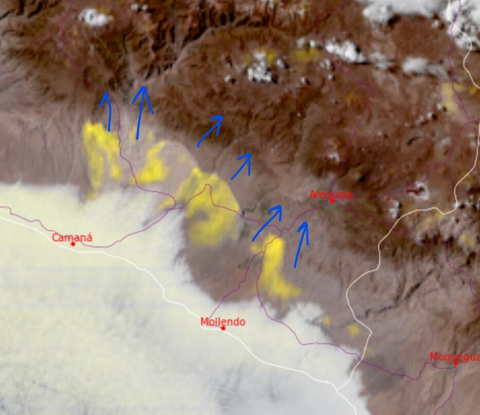 Senamhi reporta presencia de vientos fuertes. Foto: difusión.