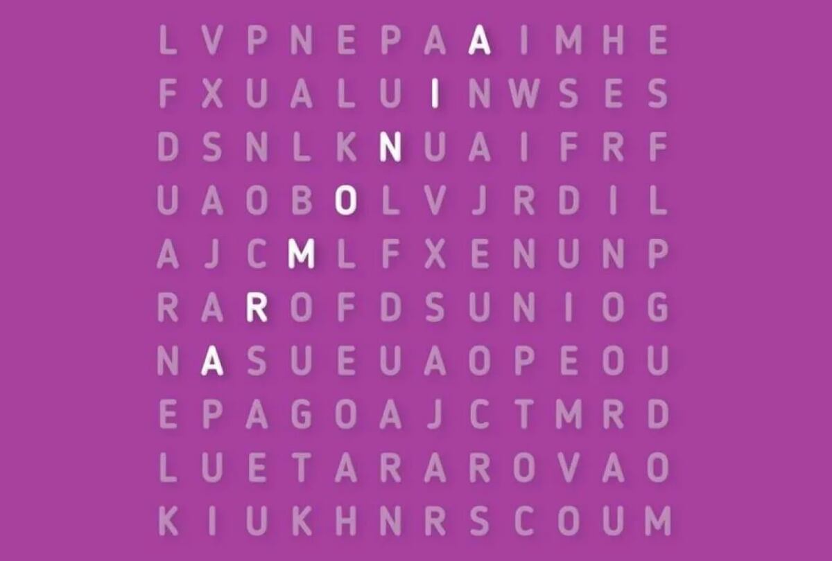 En caso de que hayas encontrado dónde estaba escondido la palabra ARMONÍA, te felicito ya que formas parte de los pocos que lograron resolver este reto viral sin problemas.