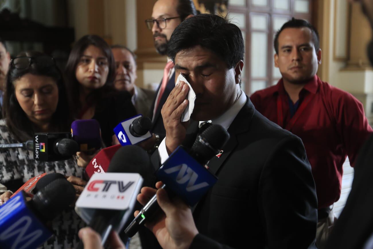 El congresista Wilson Soto Palacios denunció que delincuentes ingresaron a robar a su vivienda en Chosica e intentaron llevarse a su hijo de 10 años. (Foto: César Campos/@photo.gec)