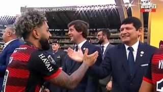 Agustín Lozano, presente en la premiación de Flamengo por título de Copa Libertadores | VIDEO
