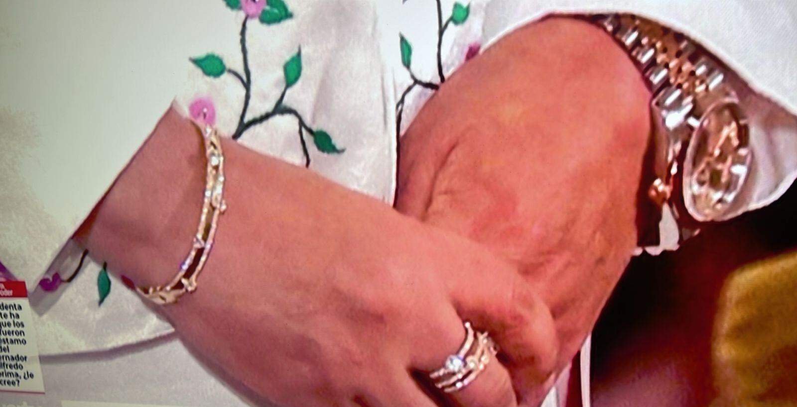 Pulsera de Dina Boluarte