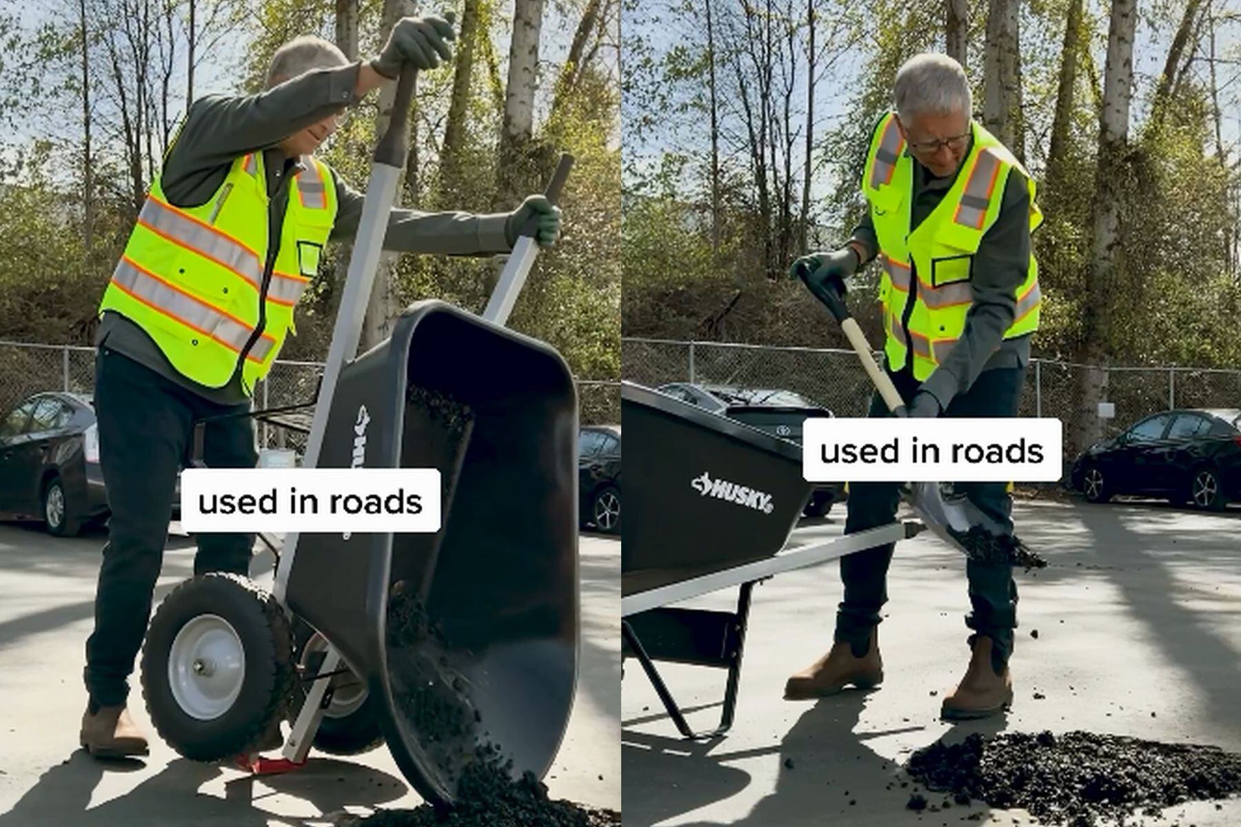 El multimillonario Bill Gates en plena faena (Foto: Bill Gates / Instagram)