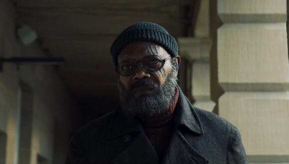 Samuel L. Jackson se luce en su papel como un Nick Fury más anciano y que ya no es el mismo después del 'blip' o chasquido de Thanos en "Secret Invasion". (Foto: Marvel)