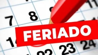 Revisa lo último de feriados 2023 en Perú