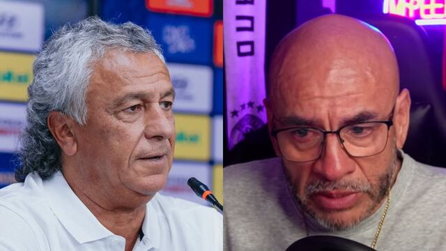 ¡Se conmovió! Mr Peet protagoniza emotivo momento y le agradece a Néstor Gorosito en conferencia por clasificación de Alianza a octavos de la Sudamericana: “Jugando a la pelota”. (Foto: composición GEC)