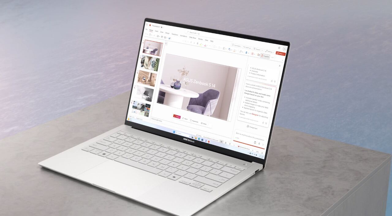 La PC Asus posee un chasis ultradelgado de 1.1cm